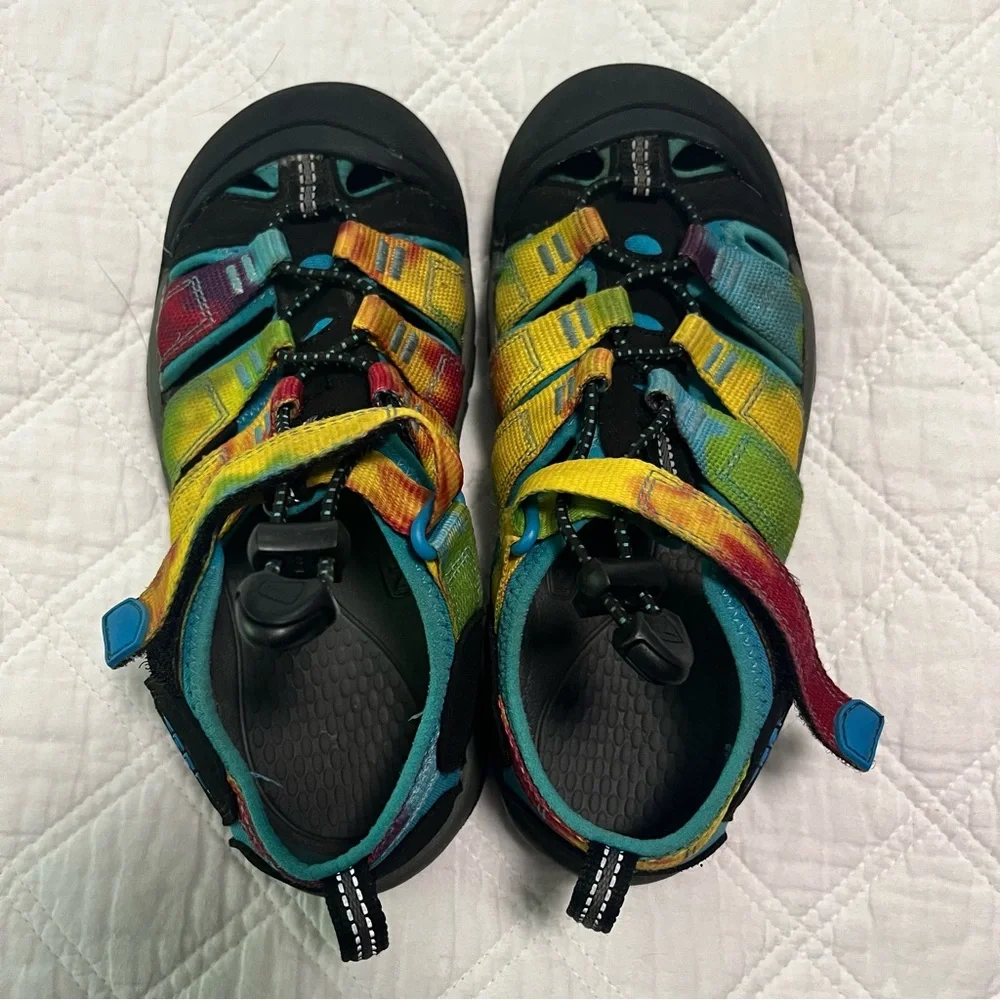 Keen Rainbow Tie-dye Colorful Kids Outdoor Sandals